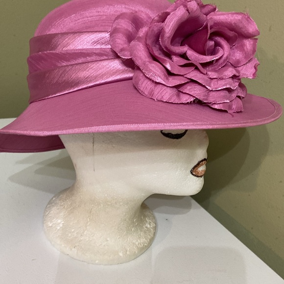 Pretty Fuchsia Dress Church Hat by Giovannio main image 6